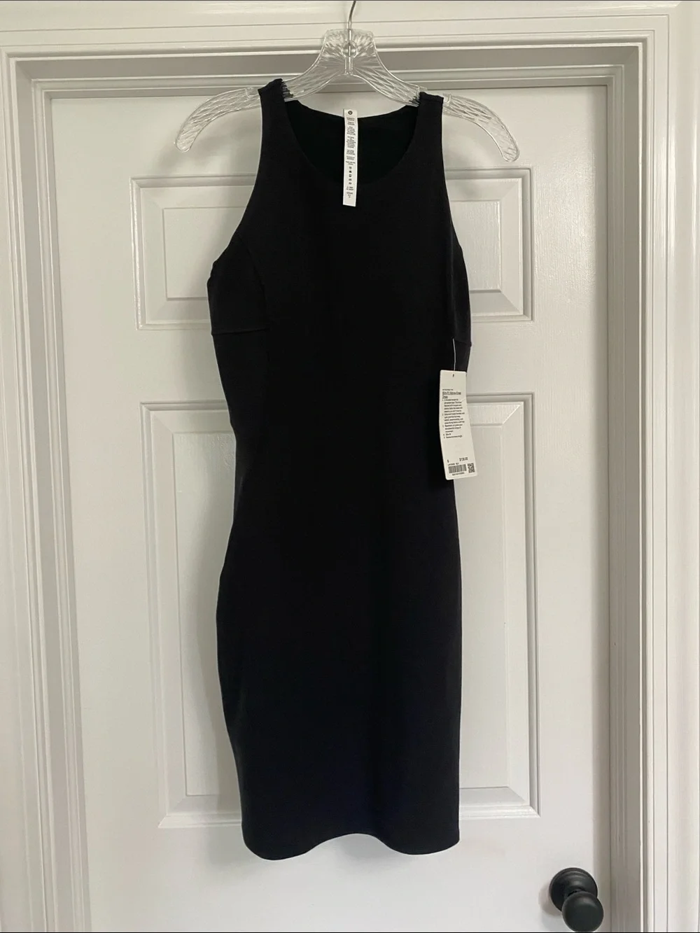 NWT: Black Sleeveless Athletic Dress